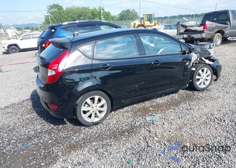 2012 Hyundai Accent Se from USA, damaged, VIN KMHCU5AE0CU034554